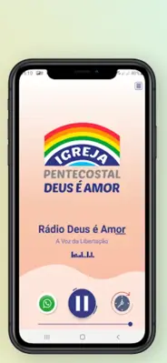 Rádio Deus é Amor android App screenshot 0