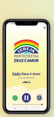 Rádio Deus é Amor android App screenshot 1