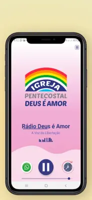 Rádio Deus é Amor android App screenshot 2